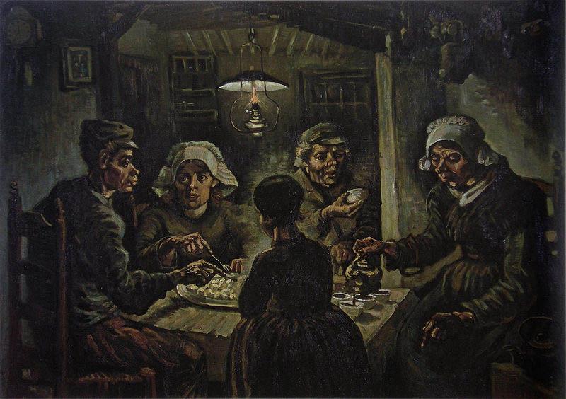 Vincent Van Gogh De Aardappeleters The Potato Eaters